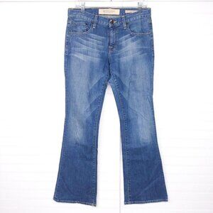 New York & Company Boho Flare Wide Leg Denim Jeans